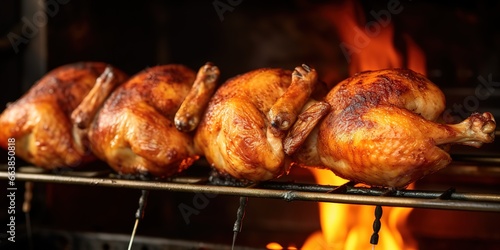 roast chicken process