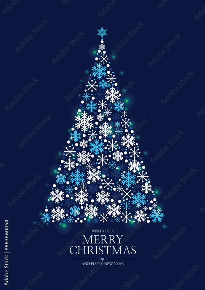 christmas background with snowflakes tree christmas background with snowflakes tree