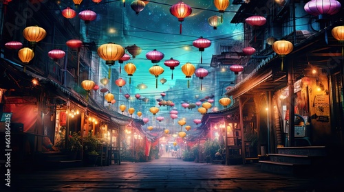 A night in China