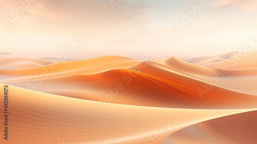 Sand Dunes in the Desert © shelbys