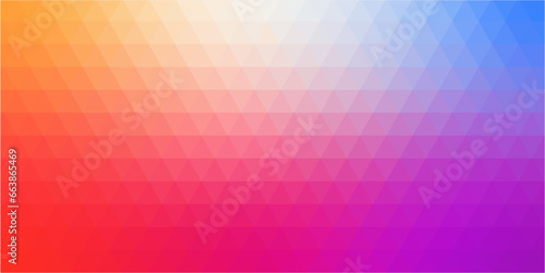 geometric triangle banner background.low poly style vector illustration. Abstract polygonal design.crystal mosaic pattern.