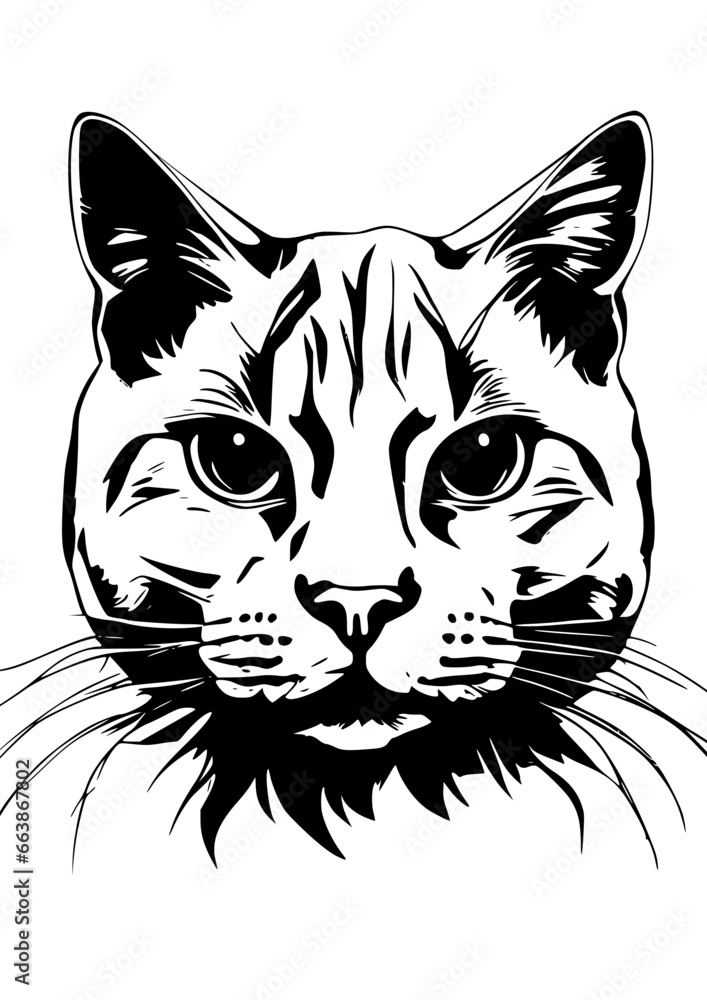 cat vector illustration cat vector illustration