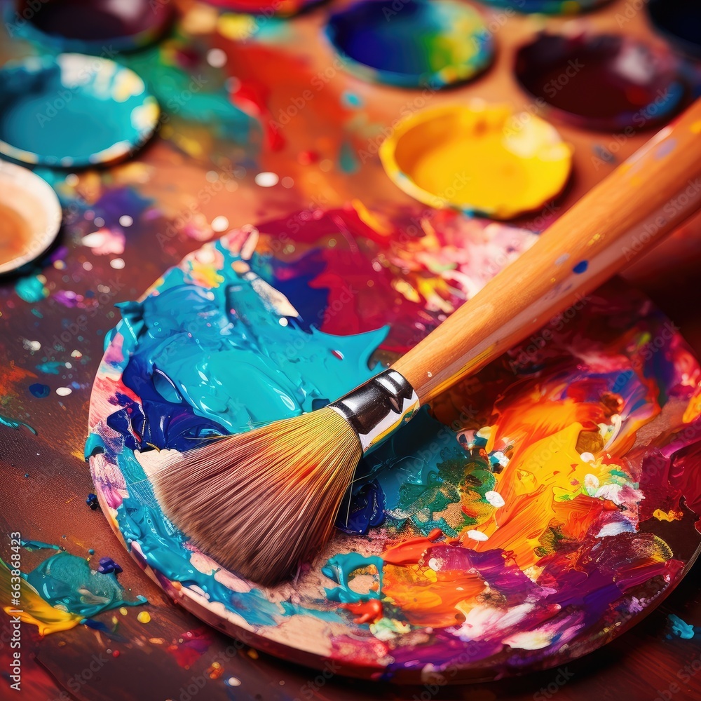 Fototapeta premium Colors of Creativity