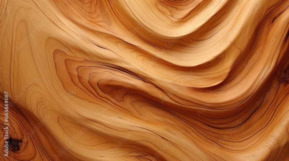 Fototapeta premium Wooden Waves. Wood textures and backgrounds