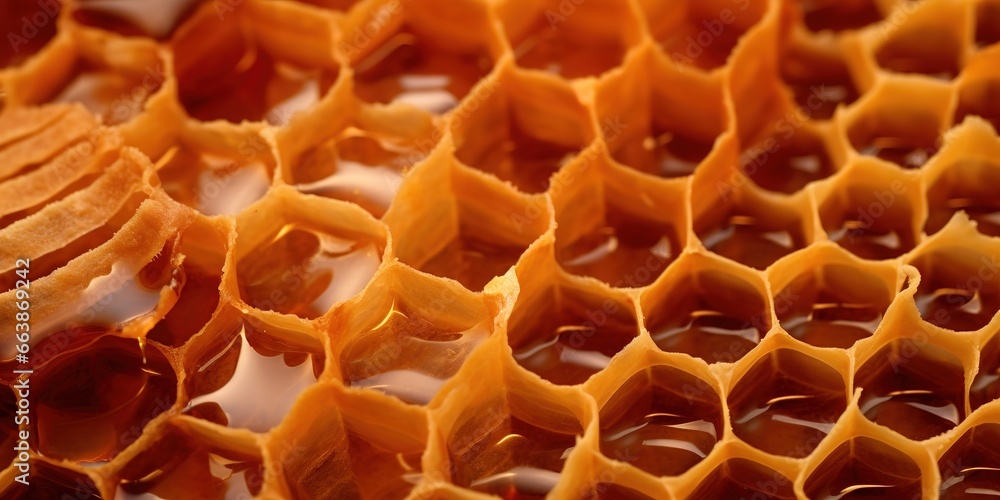 fresh honeycomb.