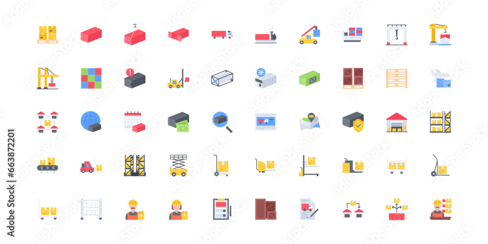 delivery icon set delivery icon set