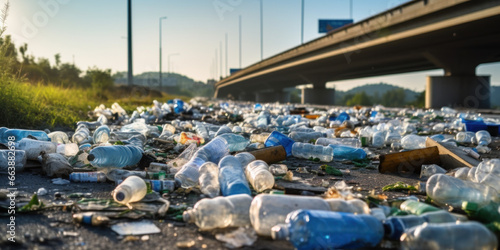 Wallpaper Mural pollution urbaine d'origine humain près d'une route Torontodigital.ca