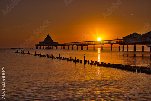 Seebrücke Heringsdorf auf Usedom 