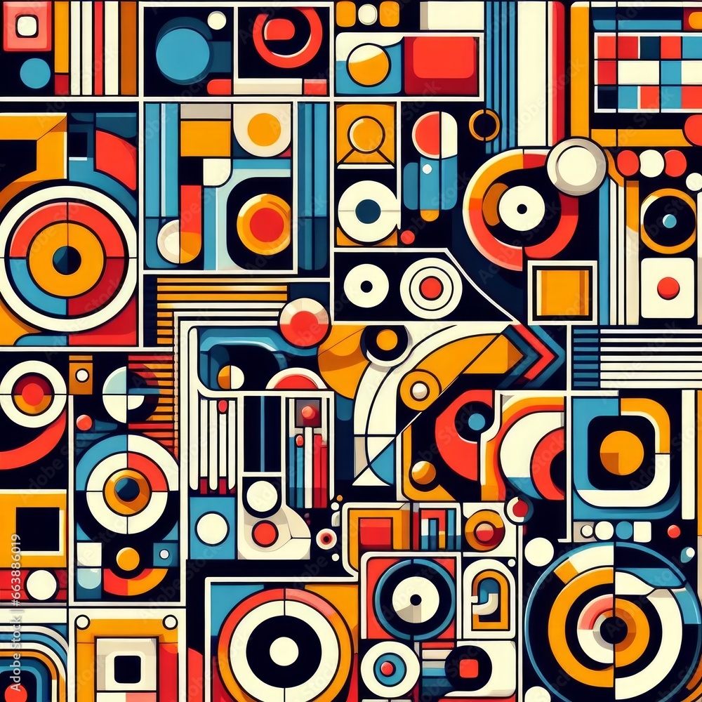 abstract background with circles abstract background with circles