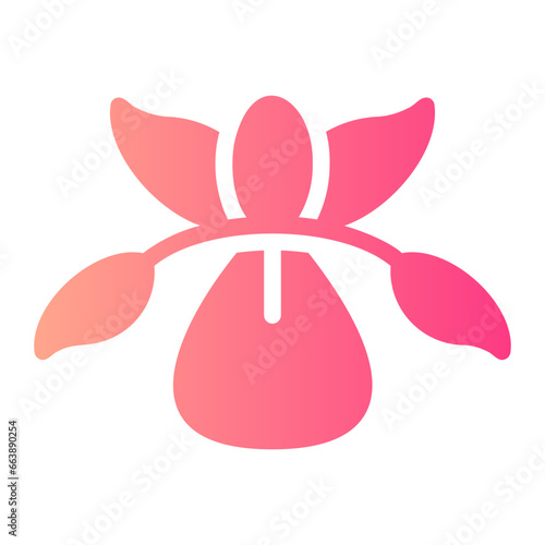 iris gradient icon