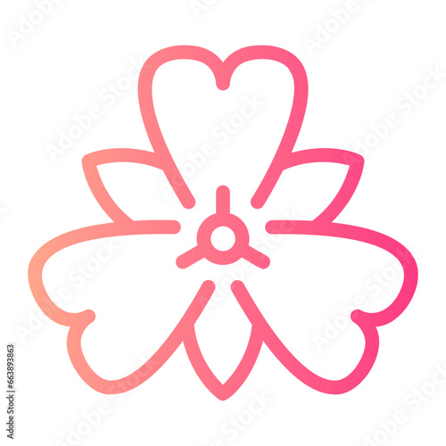 iris gradient icon