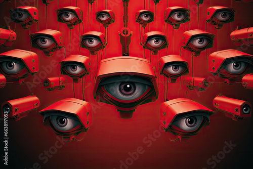 Is it too late to protect our privacy? - Generative AI illustrations