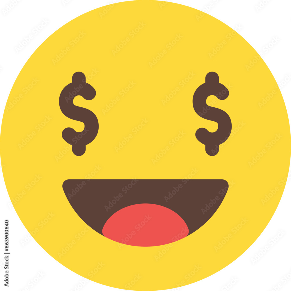 Εκτύπωση καμβά Greedy Icon