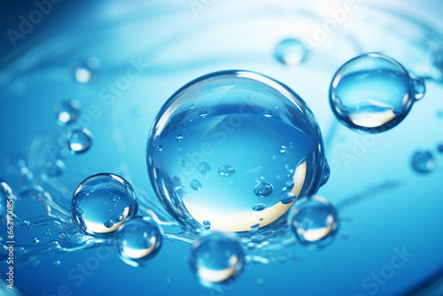 Close-up of a Bubble in Water, The Beauty of Nature