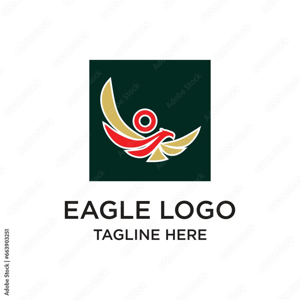 Eagle logo design unique concept Premium Vector Eagle logo design unique concept Premium Vector