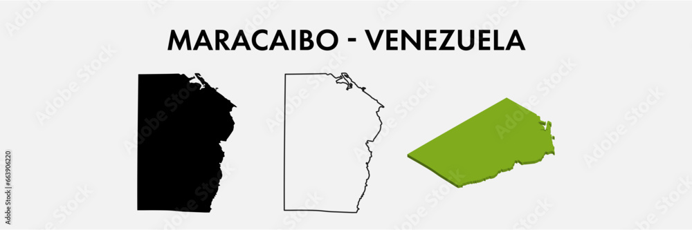 Maracaibo Venezuela city map set vector illustration design isolated on white background. Concept of travel and geography. Maracaibo Venezuela city map set vector illustration design isolated on white background. Concept of travel and geography.
