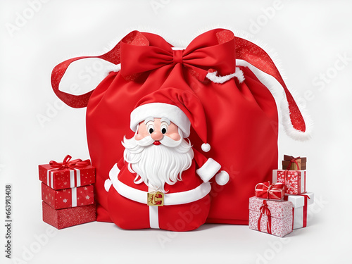 Christmas Gifts Galore AI generated photo