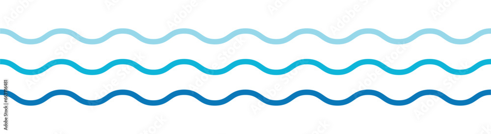 Naklejka premium wave of water in the ocean, surface of water in the sea