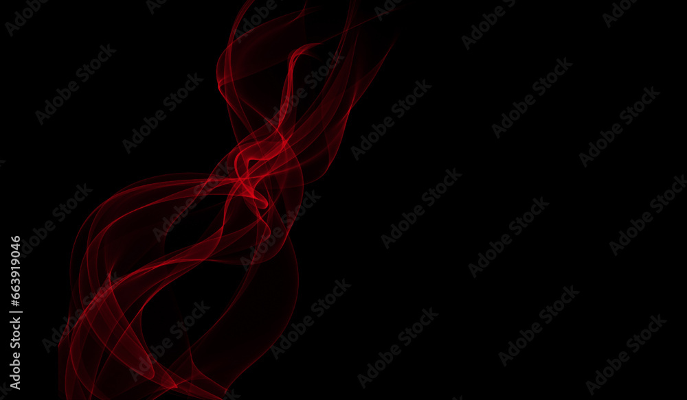 Obraz premium red smoke background