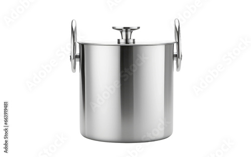 Stainless Steel Ice Bucket transparent PNG
