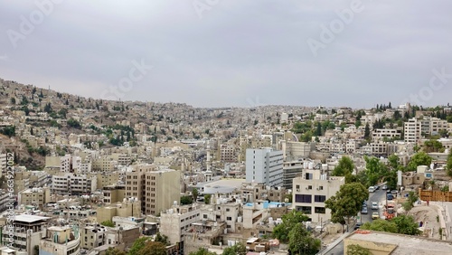 Amman, Hauptstadt Jordaniens, Stadtansicht