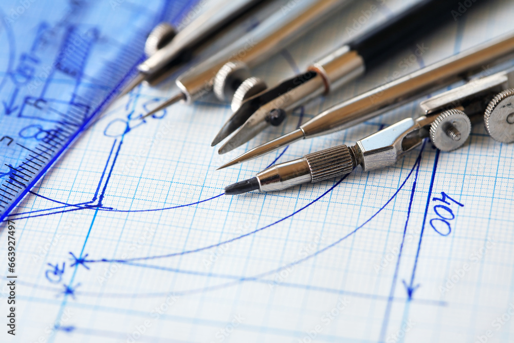 Drawing Instruments Set Drawing Instruments Set