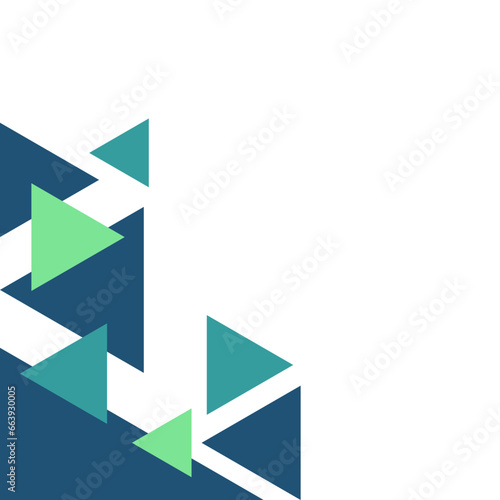 Free Download Triangle Geometric Corner - GFXLoad
