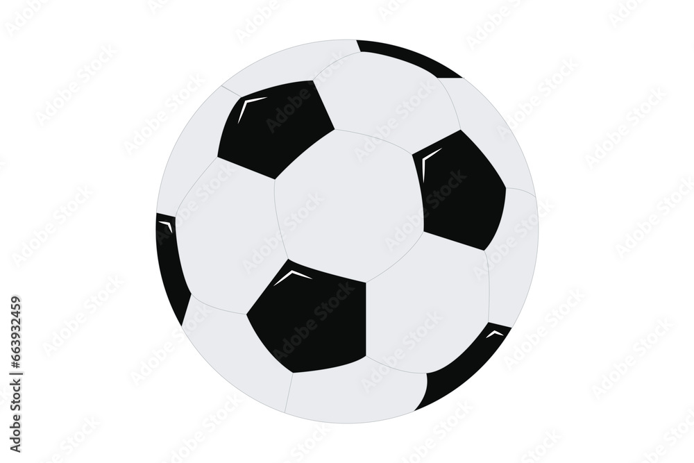 soccer ball icon isolated on a white background soccer ball icon isolated on a white background
