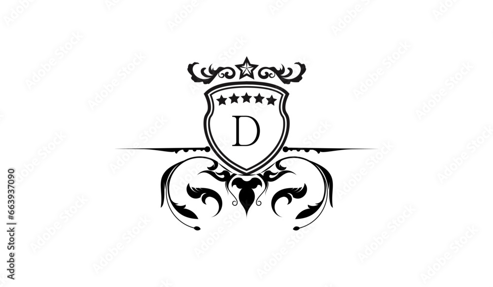 Luxury Wedding Card Logo D Luxury Wedding Card Logo D