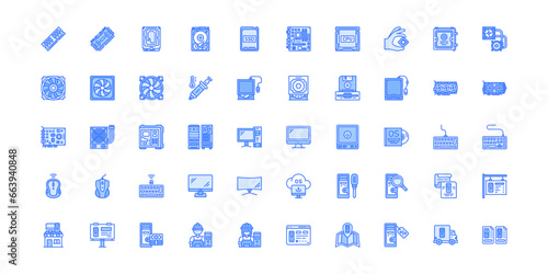 computer icon set 