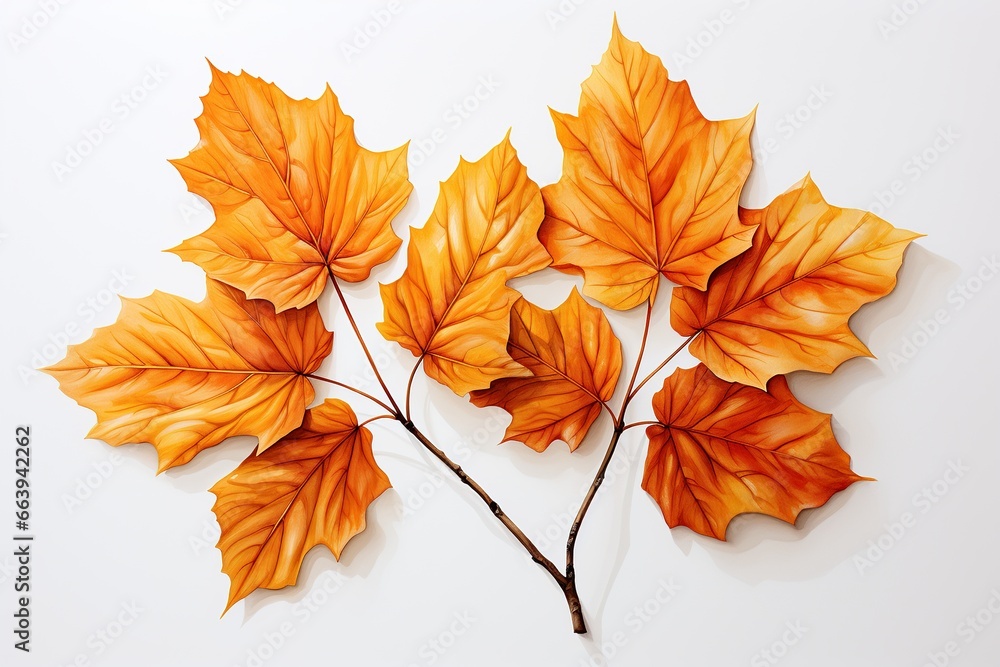 Fototapeta premium autumn maple leaves