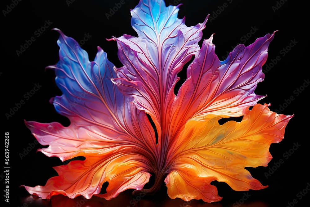 Obraz premium orange lily flower