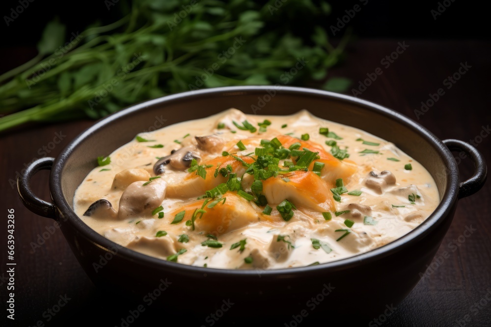 Tender Hühnerfrikassee: A Hearty, Creamy Chicken Stew Bursting with Flavor, Comforting Potatoes, and Scrumptious Peas in a Delightful Creamy Sauce Tender Hühnerfrikassee: A Hearty, Creamy Chicken Stew Bursting with Flavor, Comforting Potatoes, and Scrumptious Peas in a Delightful Creamy Sauce
