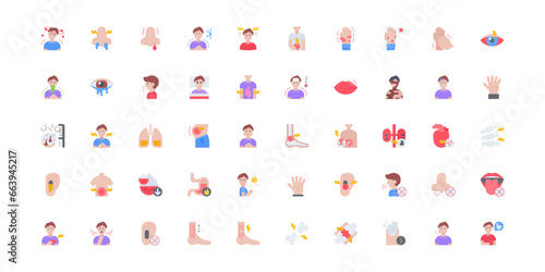 medicine icon set