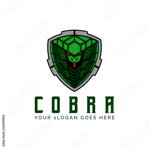 Cobra Badge Military Airsoft Tactical Team Logo Template