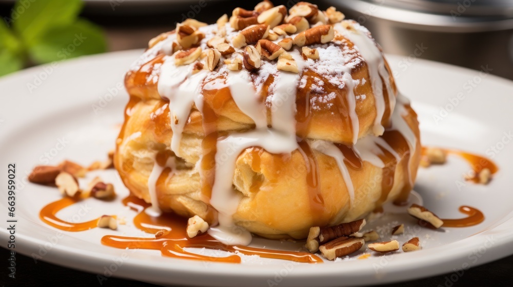 Delicious Homemade Autumn Pastry for Breakfast Delicious Homemade Autumn Pastry for Breakfast