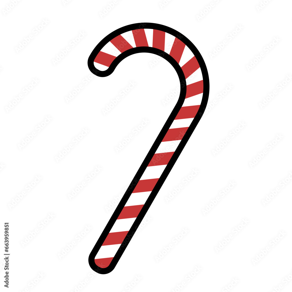 christmas candy vector icon christmas candy vector icon