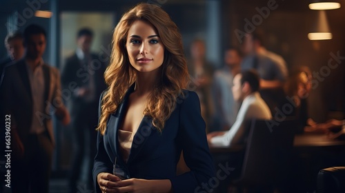 Gorgeous 25 Years Old Lady Business Owner, Businesswoman. Shot of a Fantastic Girl while she is Working. Business Lifesyle.