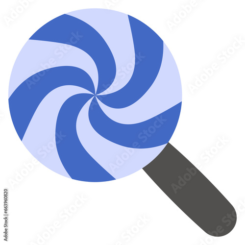 A unique design icon of lollipop