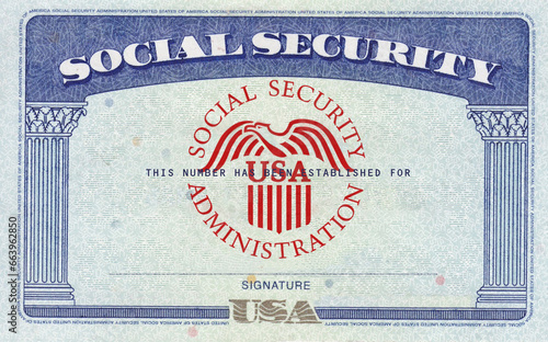 social security number, US, american, the Social Security number is de facto national identification number for taxation and other purposes © poco_bw