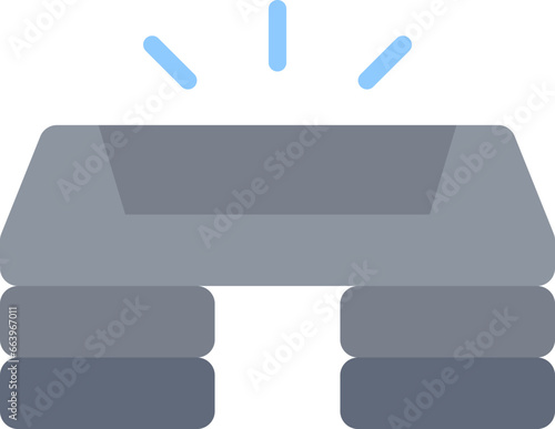 Platform step icon