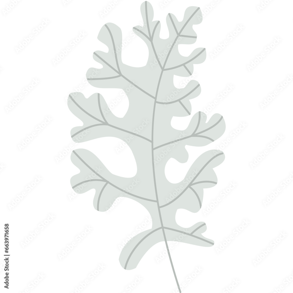 Fototapeta premium Winter Leaf 