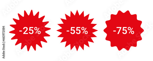 Circle splash badges. Set of star bursts. New starburst price stickers. Callout star shape. Discount tag labels. Product promo boxes, stamps isolated on white background. Vector illustration