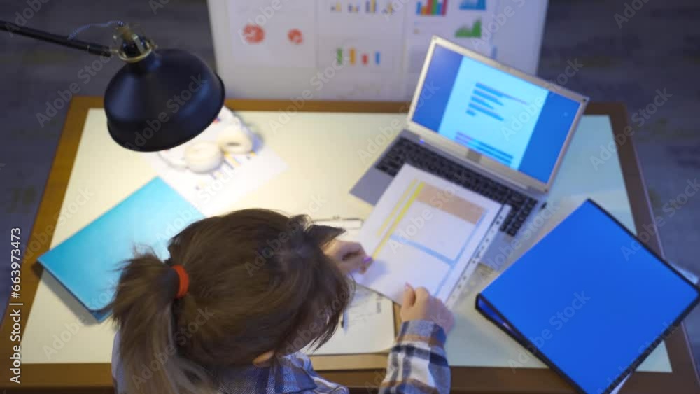 Work fatigue and depressed life.