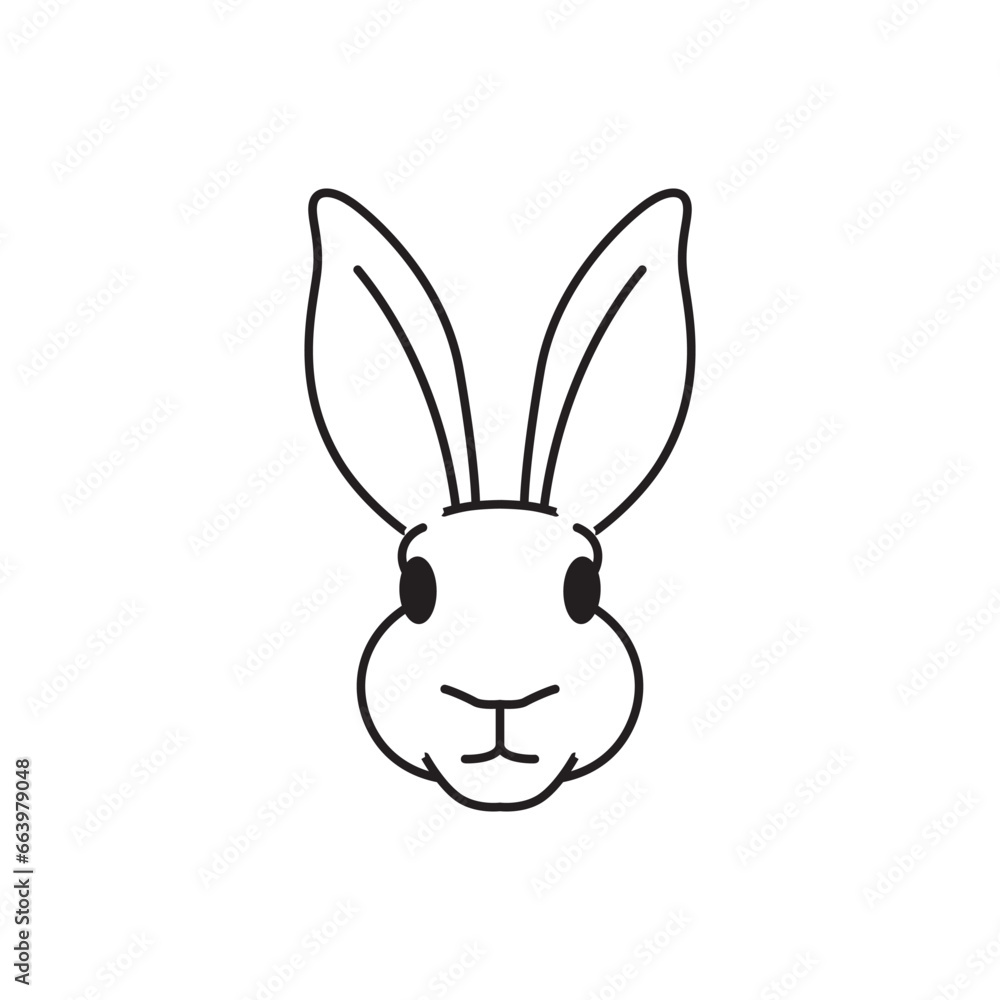 Rabbit icon. Hare flat sign design. Rabbit symbol bunny pictogram. Hare icon. Rabbit sign. UX UI icon Rabbit icon. Hare flat sign design. Rabbit symbol bunny pictogram. Hare icon. Rabbit sign. UX UI icon