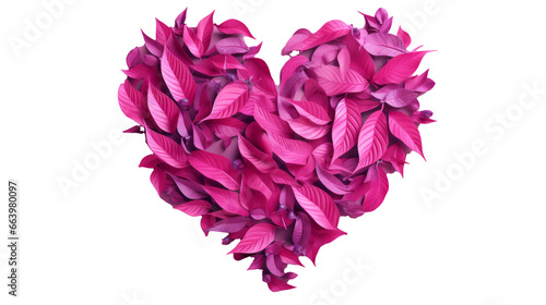 Wallpaper Mural valentine's day background with floral heart and copy-space Torontodigital.ca