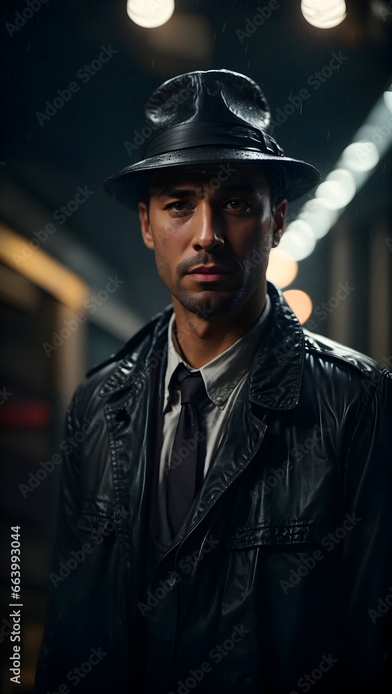 detective in the rain detective in the rain