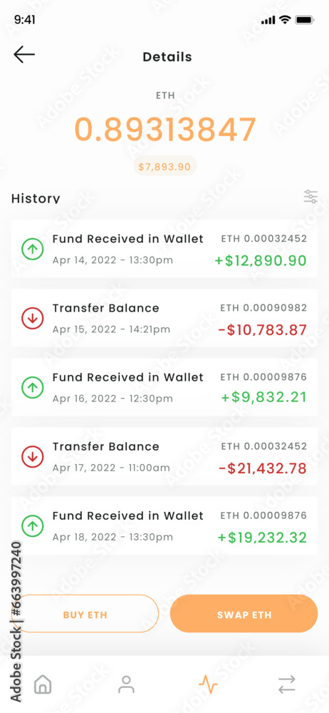 Crypto Wallet Exchange and Cryptocurrency Trading and Token Mobile App UI Kit Template Crypto Wallet Exchange and Cryptocurrency Trading and Token Mobile App UI Kit Template