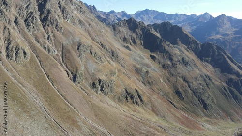 Drohnenflug am Timmelsjoch