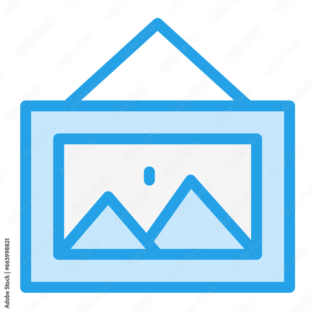 Pictures Vector Icon Design Illustration Pictures Vector Icon Design Illustration